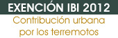 Exención IBI 2012 Exención IBI 2012