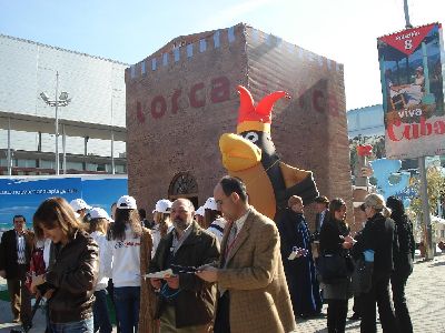 La replica de la Torre de El Espoln, principal argumento de Lorca en Fitur 2.008
