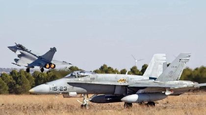  El Ej�rcito del Aire y del Espacio alerta a la poblaci�n de vuelos supers�nicos con estampido perceptible a nivel de superficie