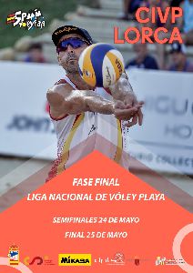 El CIVP de Lorca acoge este fin de semana la final de la Liga Nacional de Vley Playa, clasificatoria para la Copa Europea de Clubes