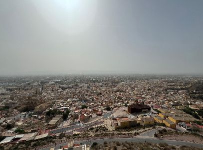 Lorca contina este jueves en nivel 1 de alerta por el incremento de las partculas PM10  