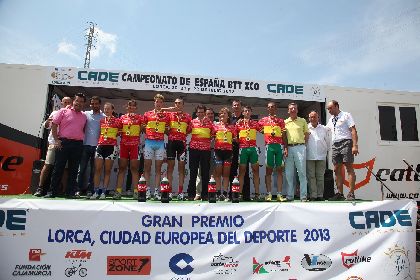 Mantecn consigue el Oro en el exitoso campeonato de Espaa de BTT celebrado en Lorca