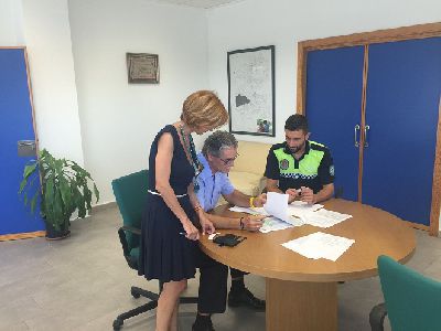 El dispositivo de seguridad para la Feria y Fiestas de Lorca logra detener al presunto autor de un robo en el popular Merendero Padilla