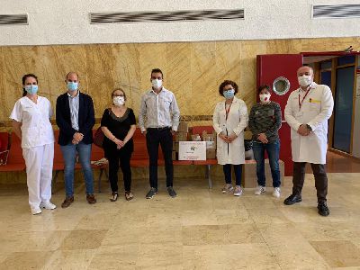La Asociacin de Diabticos de Lorca dona 130 glucmetros a los centros de salud del municipio