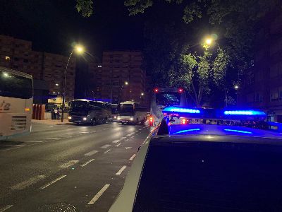 El Ayuntamiento de Lorca insistir en la vigilancia para el uso obligatorio de mascarillas en el transporte colectivo