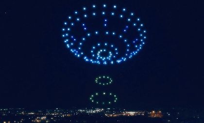 Un espect�culo de 150 drones pondr� el broche final a la celebraci�n de la Noche de los Museos de Lorca 