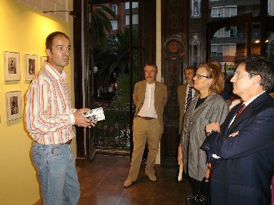 Jdar y la Secretaria Autonmica de Cultura inauguran la exposicin de Pedro Menchn en el Huerto Ruano