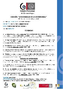 La I Universidad de la Experiencia contina, este mircoles, con la ponencia sobre ''El origen del Campus de Lorca'' 