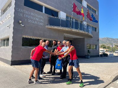 Cinco agentes representan a Lorca en la IX edicin de los ''Juegos Europeos de policas locales y bomberos''