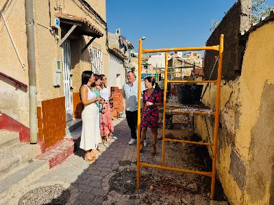 El Gobierno de Lorca efect�a tres �rdenes de ejecuci�n y una demolici�n por ruina en la calle Portijico para mejorar la seguridad y la imagen urbana del Barrio de San Crist�bal