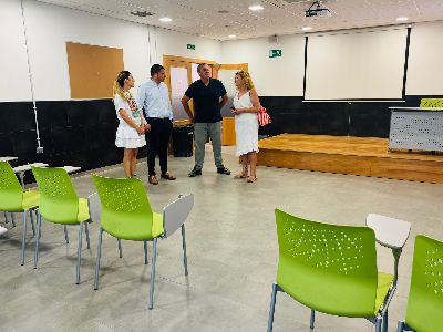 El Complejo Deportivo Felipe VI se ''pone a punto'' para recibir a los alumnos de los nuevos grados de FP del IES Ibez Martn