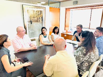 El alcalde de Lorca y el Colegio de Arquitectos abordan soluciones urgentes frente a inundaciones y mejoras en la gestin urbanstica