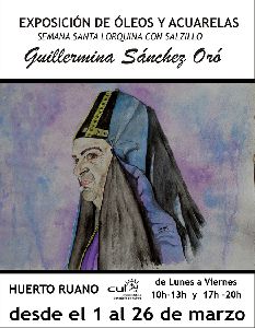 A partir de este lunes, 1 de marzo, se recuperarn las exposiciones en el Palacete Huerto Ruano de Lorca