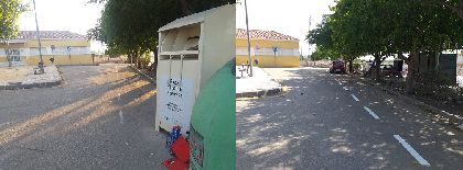 El Ayuntamiento renueva la sealizacin horizontal en las inmediaciones del Local Social de Torrecilla