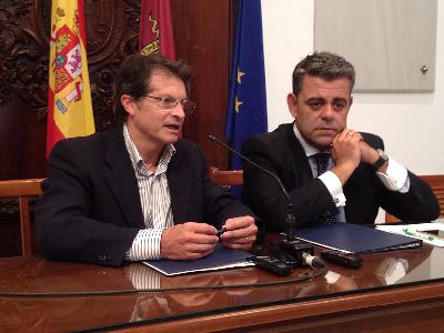 La recuperacin del patrimonio lorquino daado por los terremotos de 2011 recibe un nuevo impulso gracias al mecenazgo de El Corte Ingls