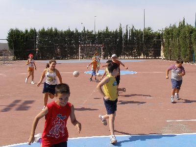 La EVAFO 2010 del Ayuntamiento de Lorca, en la que han participado en julio ms de 300 nios y nias de 4 a 16 aos, llega a su fin