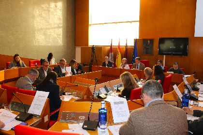 El Pleno del Ayuntamiento de Lorca aprueba la expropiaci�n de terrenos en San Crist�bal para crear zonas verdes mientras avanzan las obras de emergencia para estabilizar el talud