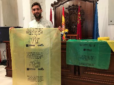 Lorca registra un nuevo aumento en la recogida de envases ligeros gracias a las campaas de concienciacin y la instalacin de nuevos contenedores en el casco histrico  