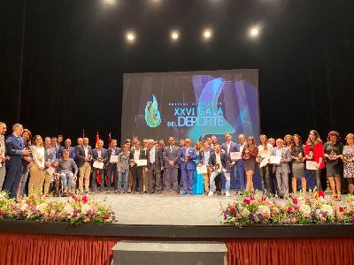 Lorca reconoce a sus mejores deportistas del 2019 en la ''XXVI Gala del Deporte'