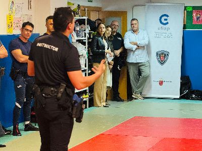 La Polica Local de Lorca refuerza su capacitacin tctica con un curso avanzado de tcnicas de operativa por binomios y equipos