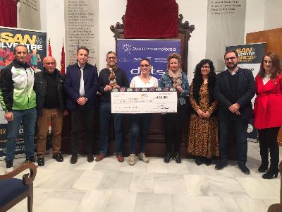 La VII San Silvestre ''Ciudad de Lorca'' logra recaudar 4.318 euros, para el #retoyospuedo a beneficio de Astrade 