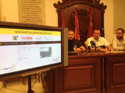 La Concejala de Emergencias del Ayuntamiento de Lorca pone en marcha su pgina web para prevenir incidencias