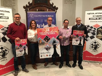 Alrededor de 280 participantes se darn cita en el, ya consolidado, ''VIII Festival Internacional de Ajedrez Ciudad de Lorca 2019'' que se celebrar del 26 al 30 de diciembre