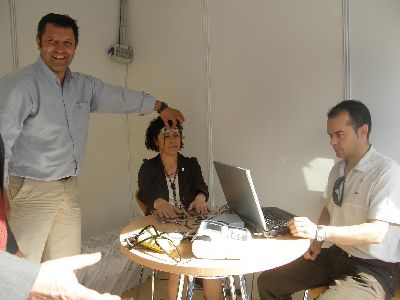 La Feria ?Lorca Saludable? ofrece pruebas gratuitas para todos los ciudadanos de vista, odo y masa corporal, entre otras, hasta el prximo sbado