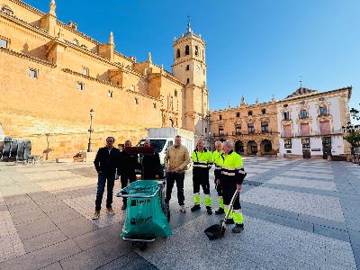 El Ayuntamiento de Lorca implementa la plantilla de Limusa al completo, m�s un refuerzo de 15 operarios y toda su flota de cara al dispositivo de Limpieza de Semana Santa 