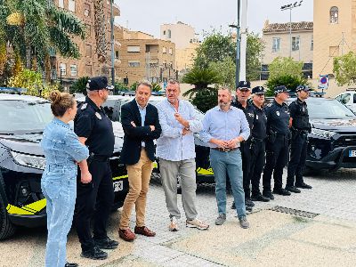 El Ayuntamiento de Lorca incorpora 4 nuevos vehculos hbridos para reforzar la Polica Local con una inversin aproximada de 200.000 euros