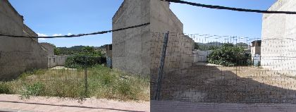 El Ayuntamiento dicta 11 expedientes de rdenes de ejecucin de limpieza de solares en la pedana de La Parroquia