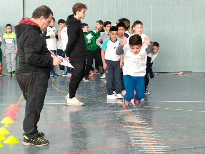 Medio millar de escolares participan maana en la primera jornada de la actividad 'Jugando al atletismo' del programa de Deporte Escolar