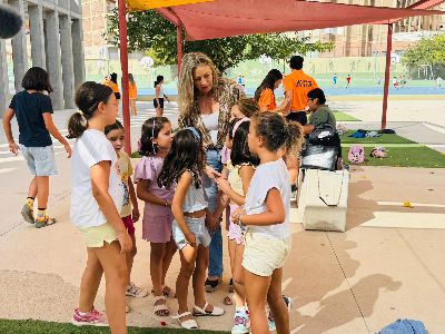 El Pabell�n Deportivo Juan Zurano de Lorca acoge ''Conciliamos la vuelta al cole'', con actividades y talleres para peque�os y j�venes antes del comienzo del curso escolar