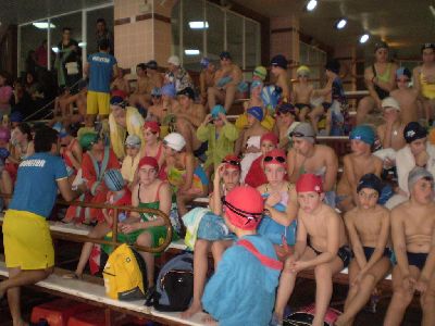 Ms de 150 nios participaron en el  I Trofeo Natacin Interescuelas Valle del Guadalentn