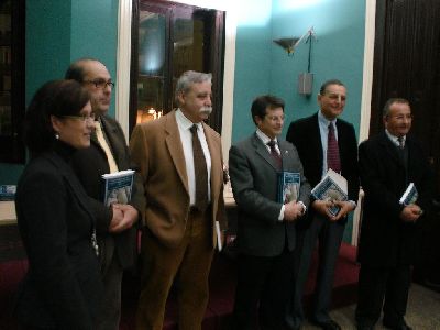 Francisco Jdar,  asiste a la presentacin de  dos volmenes de la Historia de al-Andalus