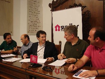 El Alcalde de Lorca anuncia la salida al mercado de 200 VPO y VPL gracias a un acuerdo con Ucecon