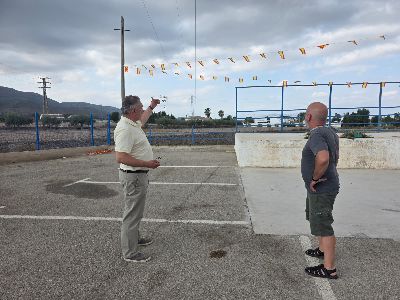 El Ayuntamiento de Lorca avanza en la construcci�n del nuevo pabell�n de usos m�ltiples en el Centro Social de La Torrecilla con la adjudicaci�n de las obras