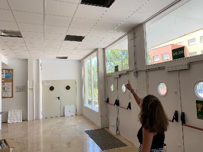 La Concejala de Deportes aprovecha el verano para llevar a cabo mejoras en las instalaciones del Complejo Deportivo de San Antonio