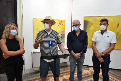 El Palacete Huerto Ruano acoger la muestra del artista lorquino Vicente Ruiz ''Homenaje al abrigo del Mojao''