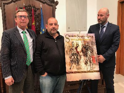 La obra ''Jinetear'' del fotgrafo David Giner Aun ser el cartel promocional de la Semana Santa de Lorca 2018