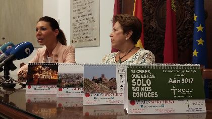 La AECC edita un calendario benfico con imgenes de lugares emblemticos del municipio para contribuir a la investigacin en la lucha contra el cncer