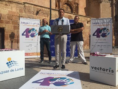 Concierto, espectculo de luces, msica y sonido y fuegos artificiales formarn parte de la Jornada Inaugural de los XL Juegos Deportivos del Guadalentn que tendr lugar el viernes desde la Plaza de Espaa