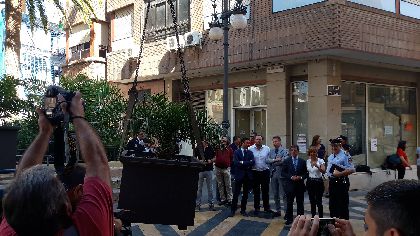 El plan de seguridad para la Feria de Lorca incorpora medio centenar de elementos de mobiliario urbano para bloquear el hipottico acceso de vehculos a zonas peatonales