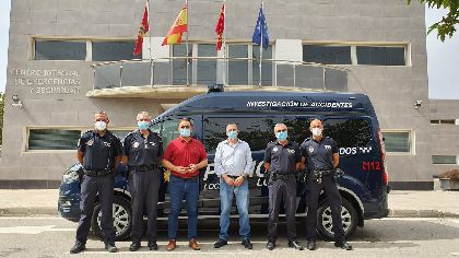 La Polica Local de Lorca incorpora un nuevo furgn al servicio de Atestados sustituyendo un vehculo con 23 aos