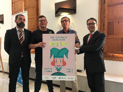 Ms de 300 escolares lorquinos participan en el XXII Certamen Escolar de Teatro que se celebra hoy y maana en el Teatro Guerra