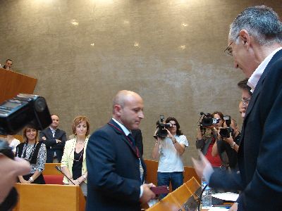 Pedro Sosa toma posesin como concejal de IU en sustitucin de Pujante y Jdar le ofrece colaboracin