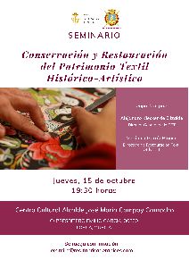  Lorca refuerza su apuesta por la conservaci�n del patrimonio textil con un seminario junto con la Real F�brica de Tapices