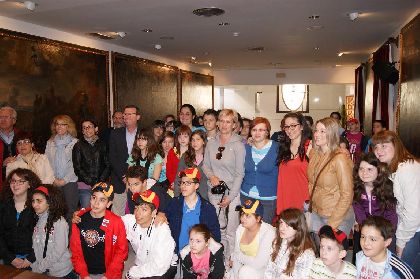 Nueve alumnos y cinco profesores de Polonia e Italia participan en un proyecto Comenius en el Colegio Virgen de las Huertas