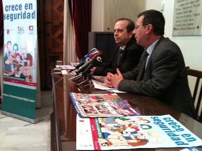 El Ayuntamiento de Lorca y la Comunidad Autnoma promueven la prevencin de riesgos entre los 1.100 alumnos de 5 de Primaria con la campaa ''Crece en Seguridad''