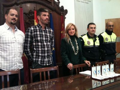 La Polica Local de Lorca celebra su patrn con la celebracin de una misa en San Mateo, la izada de la bandera de Irlanda en la Plaza Caldern y la entrega de distinciones en el Teatro Guerra